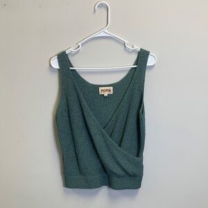Pepin Teal Tank Top